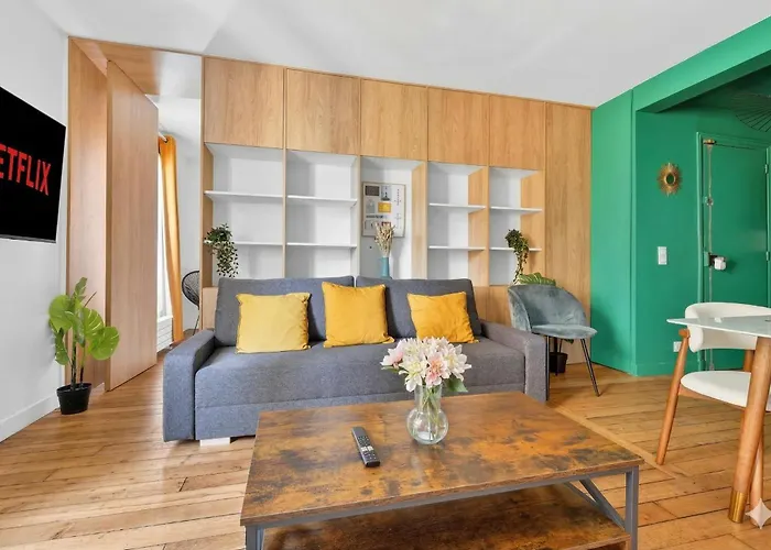 Quartier Les Marais 1 Bedroom With Netflix Apartment *