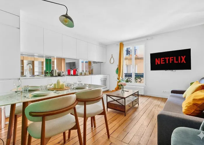 Apartment Quartier Les Marais 1 Bedroom With Netflix