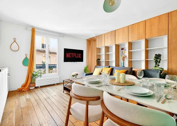 Apartment Quartier Les Marais 1 Bedroom With Netflix